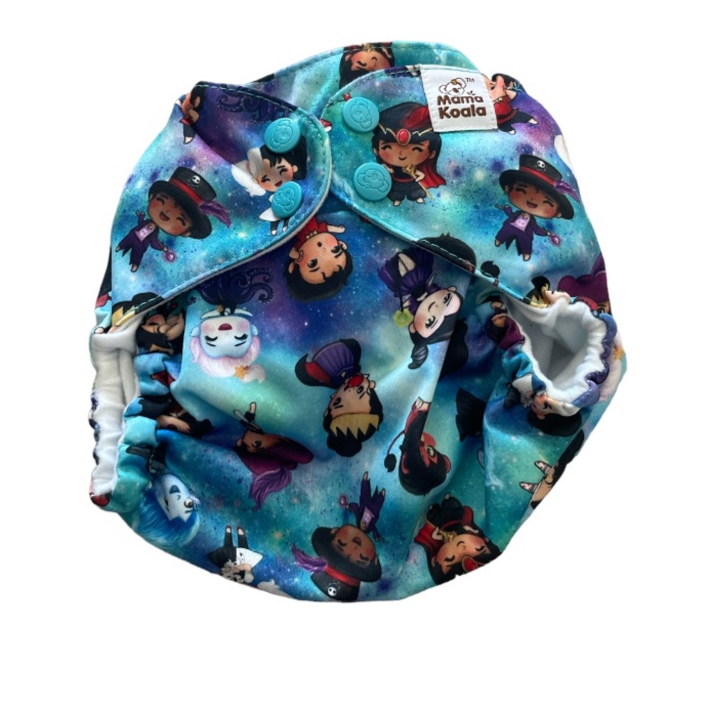 Mama Koala Disney Chibi Villians Cloth Diaper